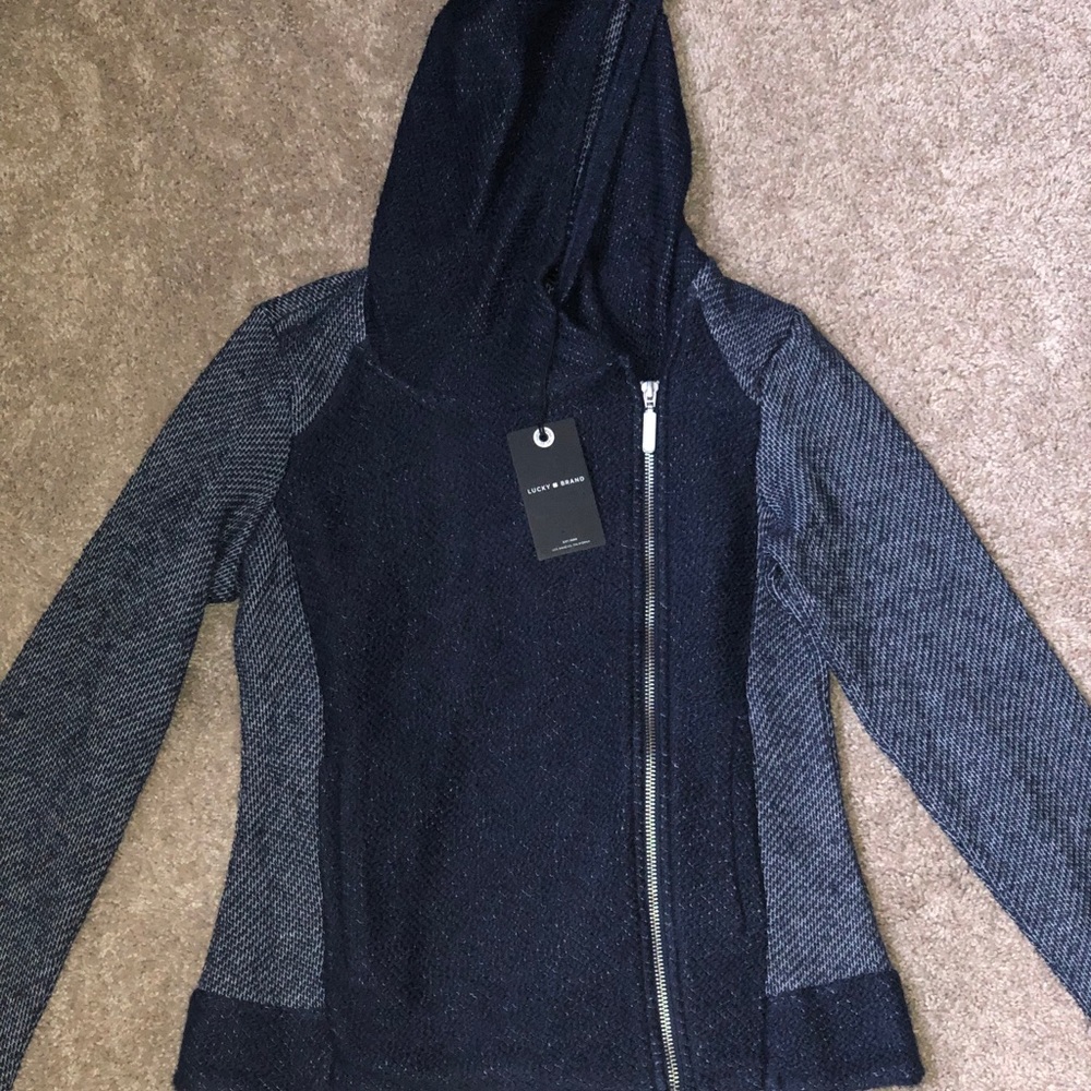 BN with tags Lucky Brand sweater jacket
